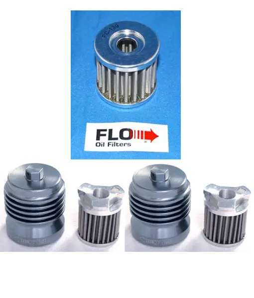 Pro Racing - Flo Stainless Steel Oil Filters (Suzuki) 1