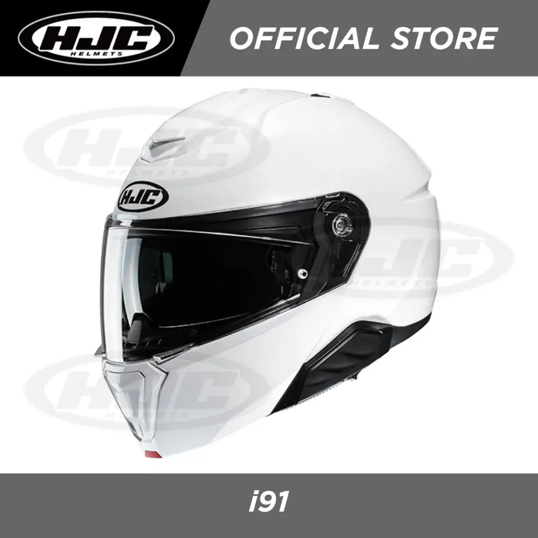 Hjc Helmets I91 Pearl White 1