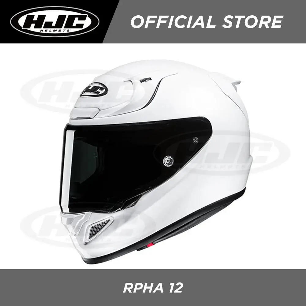 Hjc Helmets Rpha 12 Pearl White 1