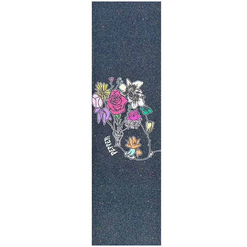 Pepper 9" X 33.5" Cookie Flowers Grip On G5 Galaxy Skateboard Grip Tape 1