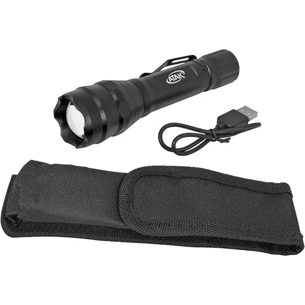 Atak - 1000 Lumen Rechargeable Led Flashlight 1
