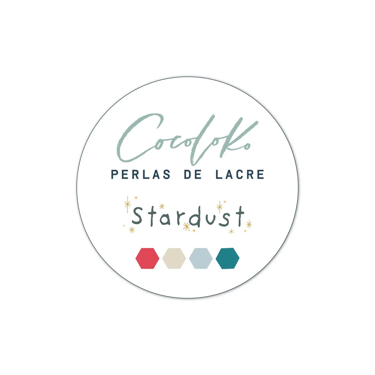 Set De Perlas De Lacre - Stardust 1
