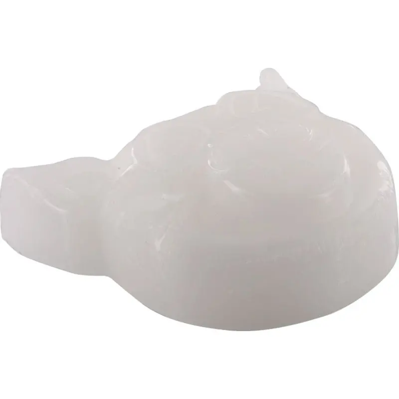 Pig Head Raised White Skateboard Curb Wax 1