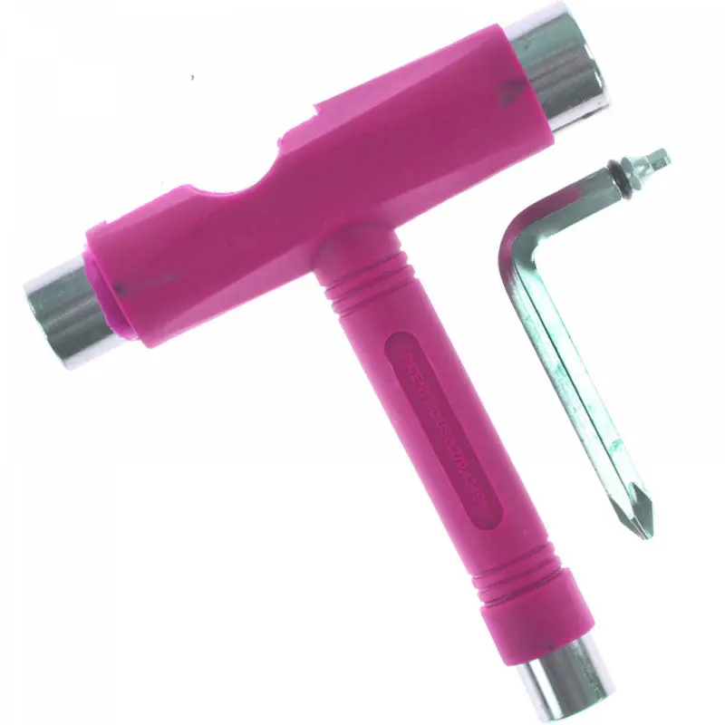 Unit Tool Pink/Chrome Skateboard Tools 1