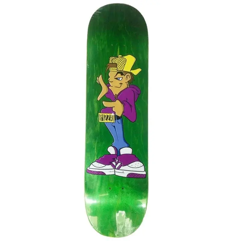 Pizza 8.25" P-Boy Skateboard Deck 1