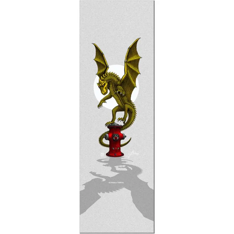 Powell Peralta 10.5" X 33" Andy Anderson Hydrant Clear Skateboard Grip Tape 1Pc 1