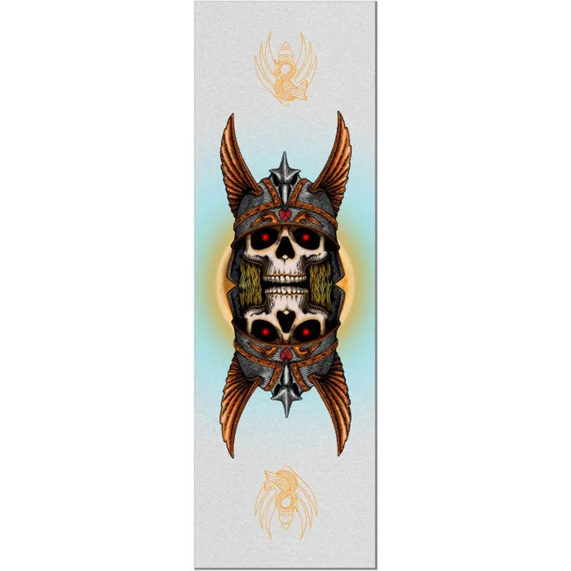 Powell Peralta 10.5" X 33" Andy Anderson Skull Egg Clear Skateboard Grip Tape 1Pc 1