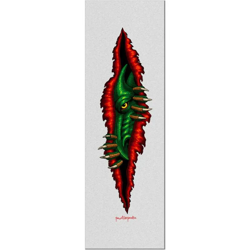 Powell Peralta 10.5" X 33" Dragon Peeker Clear Grip Tape Sheet 1