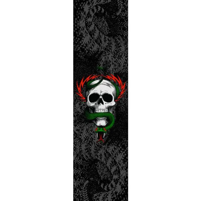 Powell Peralta 10.5" X 33" Mcgill Skull & Snake Black Skateboard Grip Tape 1
