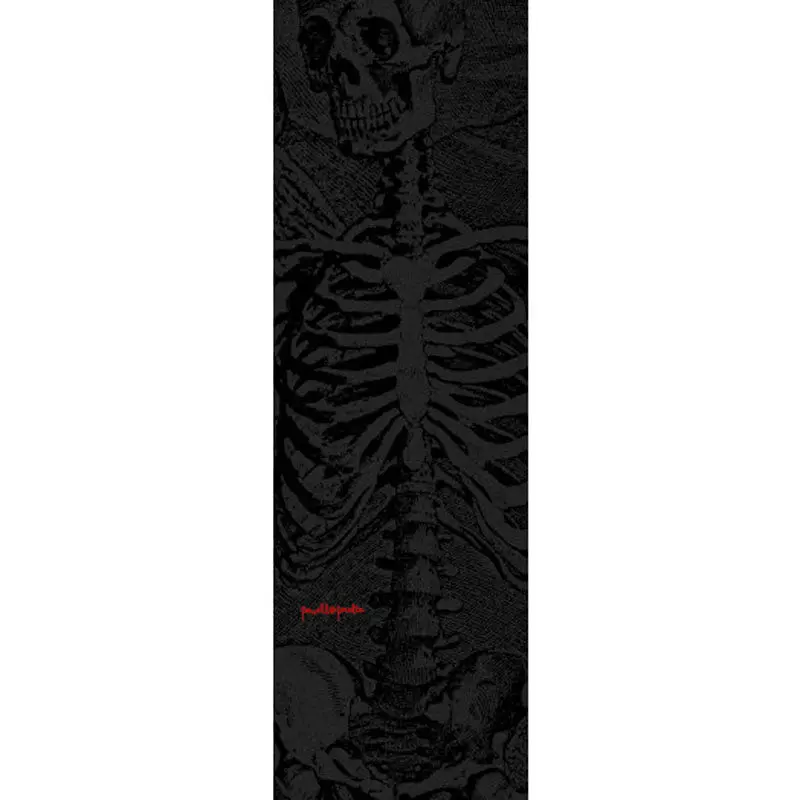 Powell Peralta 10.5" X 33" Skull And Sword Skeleton Skateboard Grip Tape 1