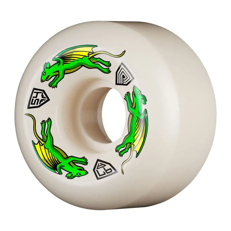 Powell Peralta 54Mm X 34Mm 97A Dragon Formula Nano Rats Skateboard Wheels 4Pk 1