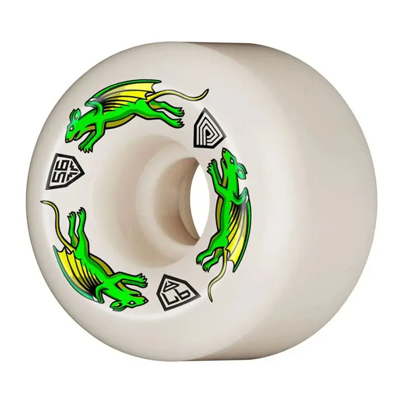 Powell Peralta 56Mm X 39Mm 97A Dragon Formula Nano Rats Skateboard Wheels 4Pk 1