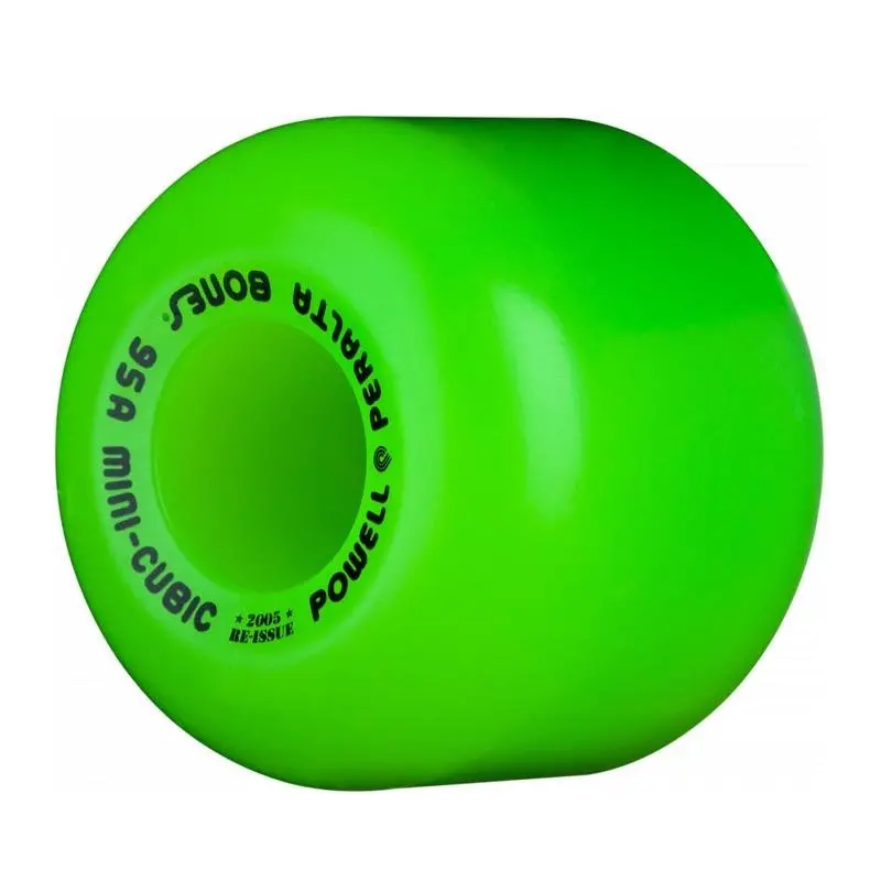 Powell Peralta 64Mm 95A Mini-Cubic Green Skateboard Wheels 4Pk 1