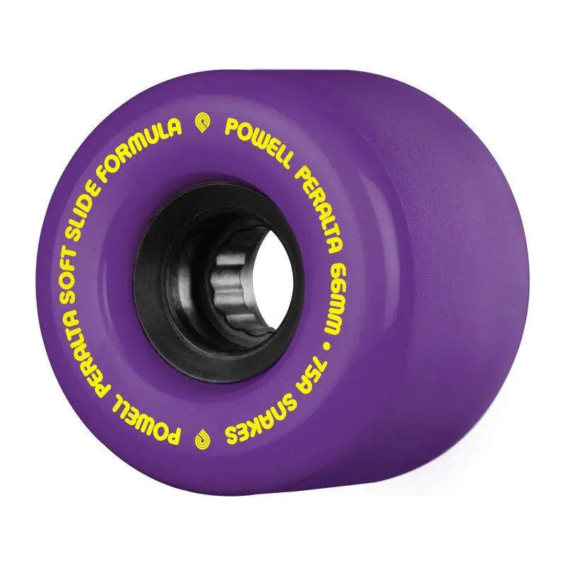 Powell Peralta 66Mm 75A Snakes Purple Skateboard Wheels 4Pk 1