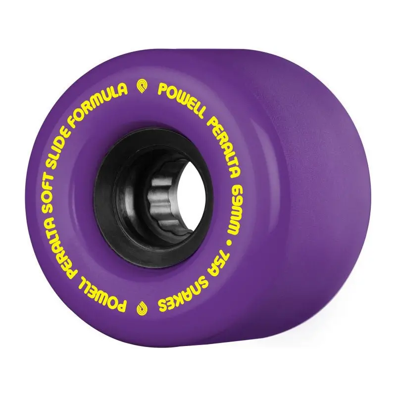 Powell Peralta 69Mm 75A Snakes Purple Skateboard Wheels 4Pk 1