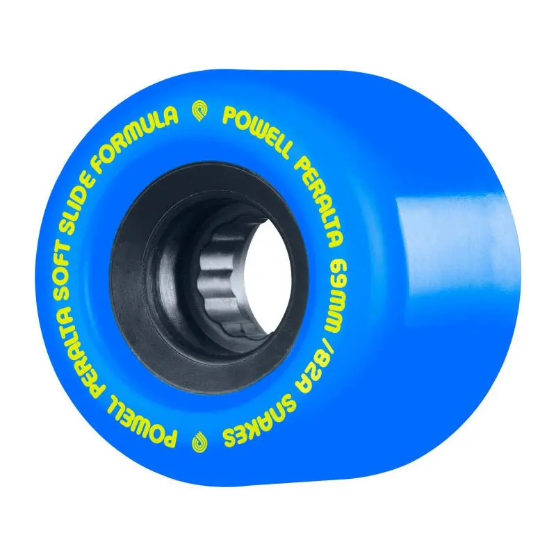 Powell Peralta 69Mm 82A Snakes Blue Skateboard Wheels 4Pk 1