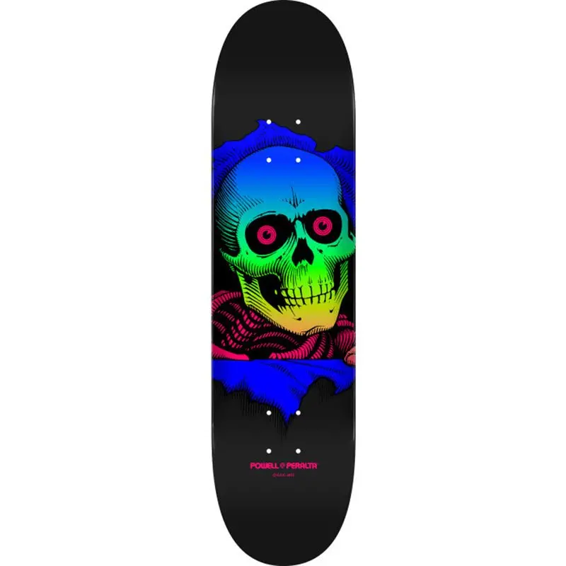 Powell Peralta 8" X 31.45" New Ripper Green Fade Skateboard Deck 1