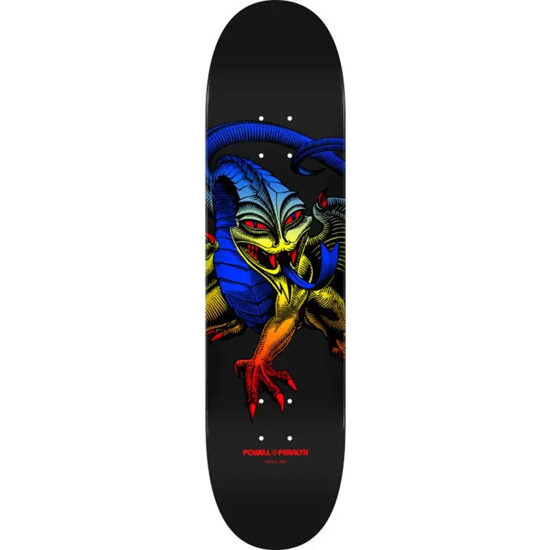 Powell Peralta 8.25" X 31.95" New Cab Dragon Yellow Fade Shape 248 Skateboard Deck 1