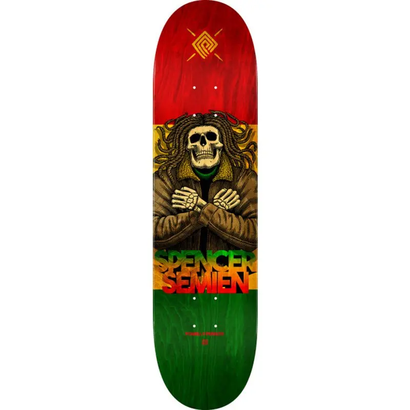 Powell Peralta 8.25" X 31.95" Spencer Semien Dreads Shape 243 K20 Skateboard Deck 1