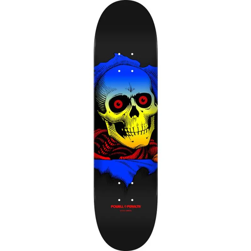 Powell Peralta 8.5" X 32.08" New Ripper Yellow Fade Shape 249 Skateboard Deck 1
