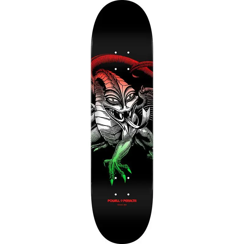 Powell Peralta 8.75" X 32.95" Cab Dragon Green Fade - 245 K21 Skateboard Deck 1