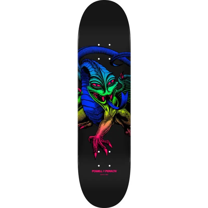 Powell Peralta 8.75" X 32.95" New Cab Dragon Green Fade 245 K21 Skateboard Deck 1