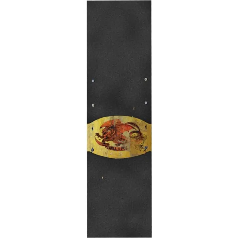 Powell Peralta 9" X 33" Oval Dragon Black Skateboard Grip Tape 1Pc 1