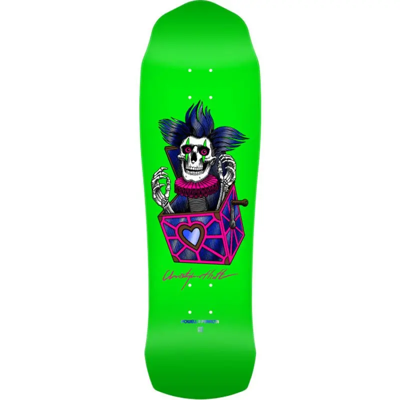 Powell Peralta 9.5" X 31.13" Pro Chris Hiett Skull 7-Ply Skateboard Deck 1