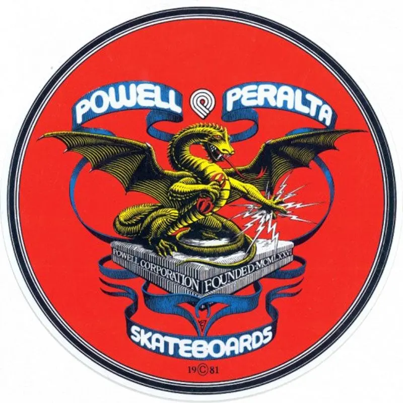 Powell Peralta Banner Dragon Sticker 1