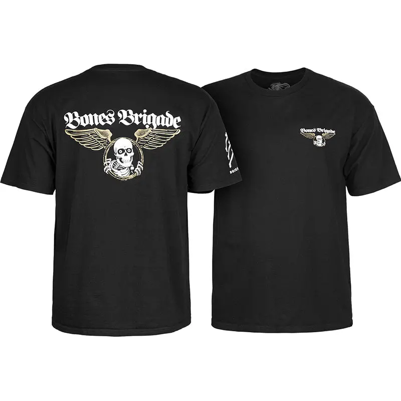 Powell Peralta Bones Brigade Autobiography Black T-Shirt 1