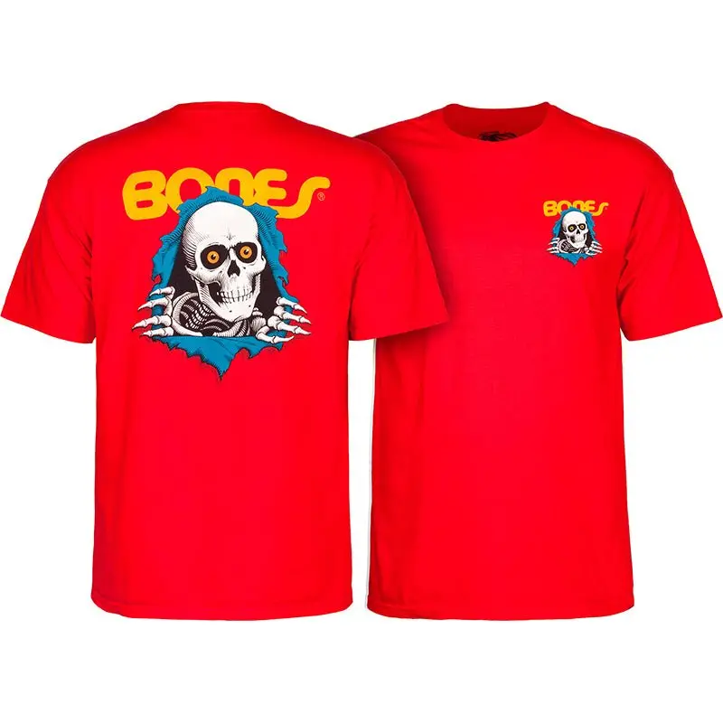 Powell Peralta Ripper Red Short Sleeve T-Shirt 1