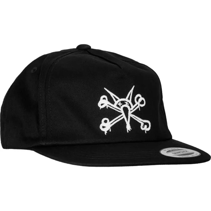 Powell Peralta Vato Rat Snap Back Cap - Black 1