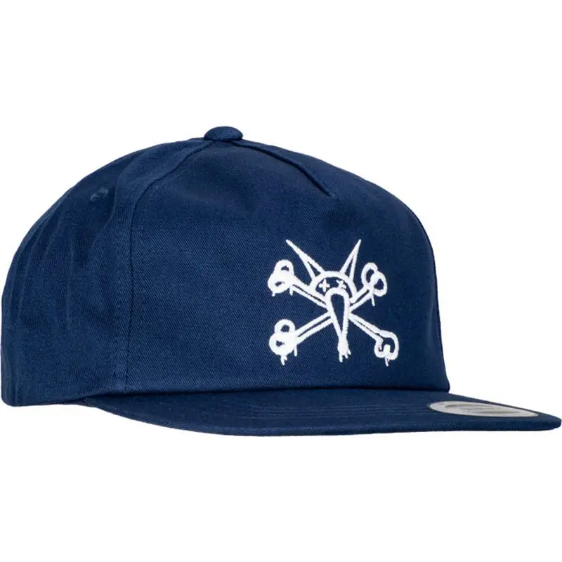 Powell Peralta Vato Rat Snap Back Cap - Navy 1