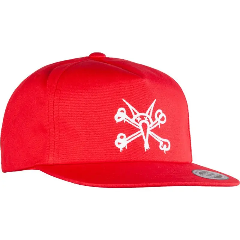 Powell Peralta Vato Rat Snapback Cap Red 1