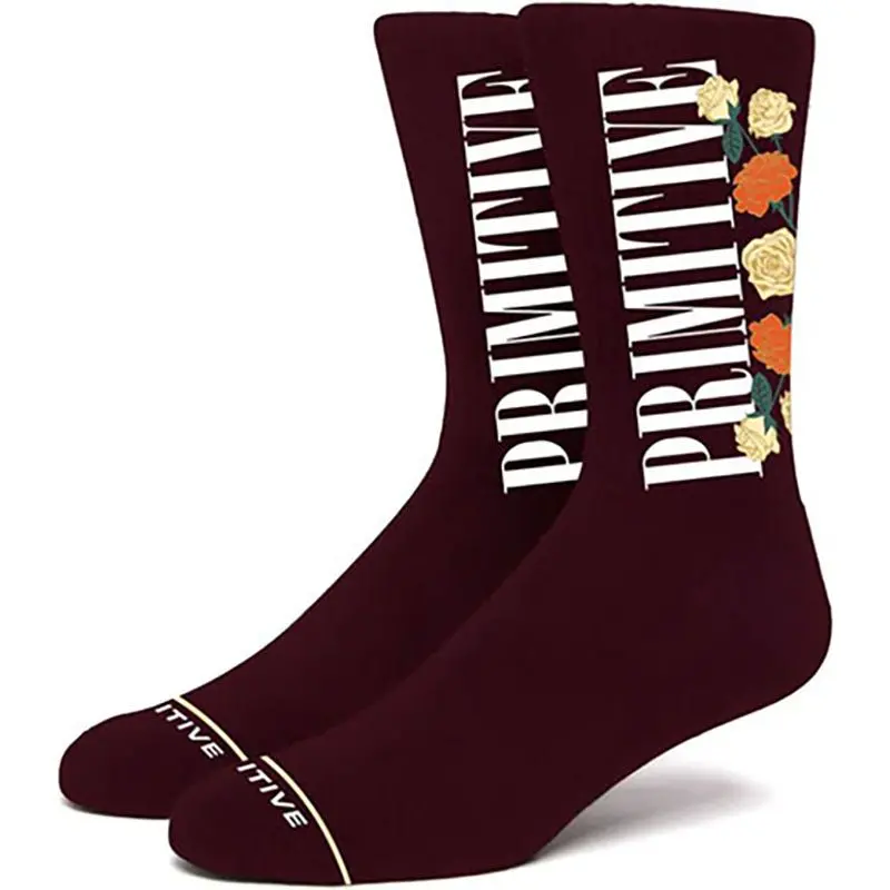 Primitive Skateboards Layne Burgundy Socks 1Pr 1