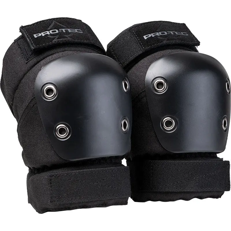 Pro-Tec Large Black Pro Line Elbow Pads Safety Gear 1