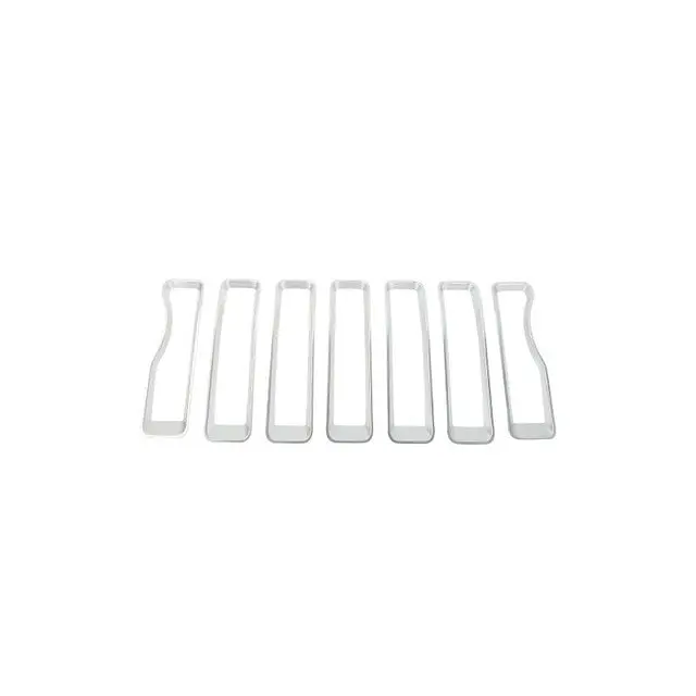 Jeep Wrangler Jl 2018 Abs Grilles Decoration Cover Trim For Jeep Wrangler 2019+ 6
