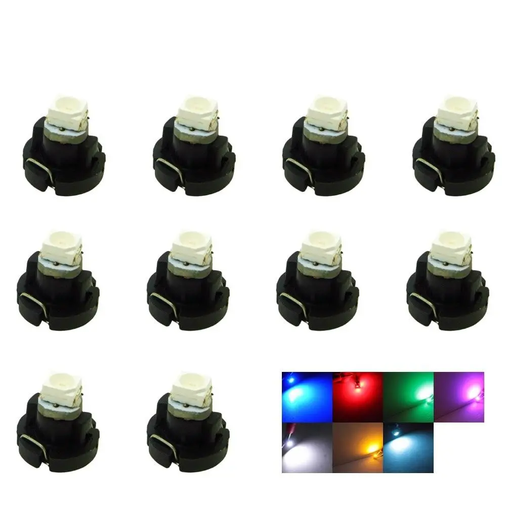 10X T3 Led Smd Car Cluster Light  Bulbs 1