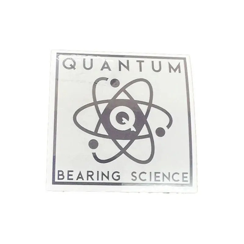 Quantum Bearing Science 2" Silver Sticker 1