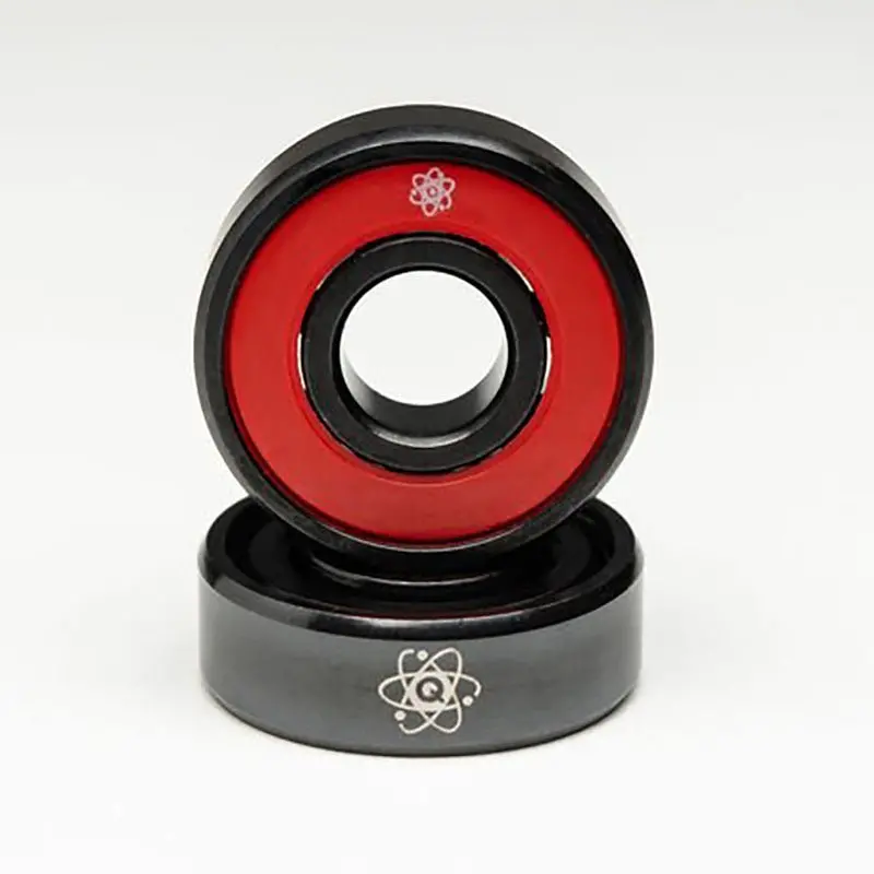Quantum Bearing Science Fusion Ceramic Hybrid Series Skateboard Bearings (8 Pack) 1
