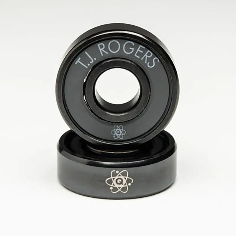 Quantum Bearing Science Tj Rogers Signature Series Quantum Metallics Skateboard Bearings (8 Pack) 1