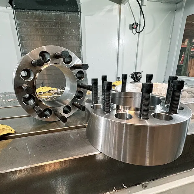 8X200 Wheel Spacers Hub Centric In Steel For 2019+ Ram 3500 Dually Truck 1