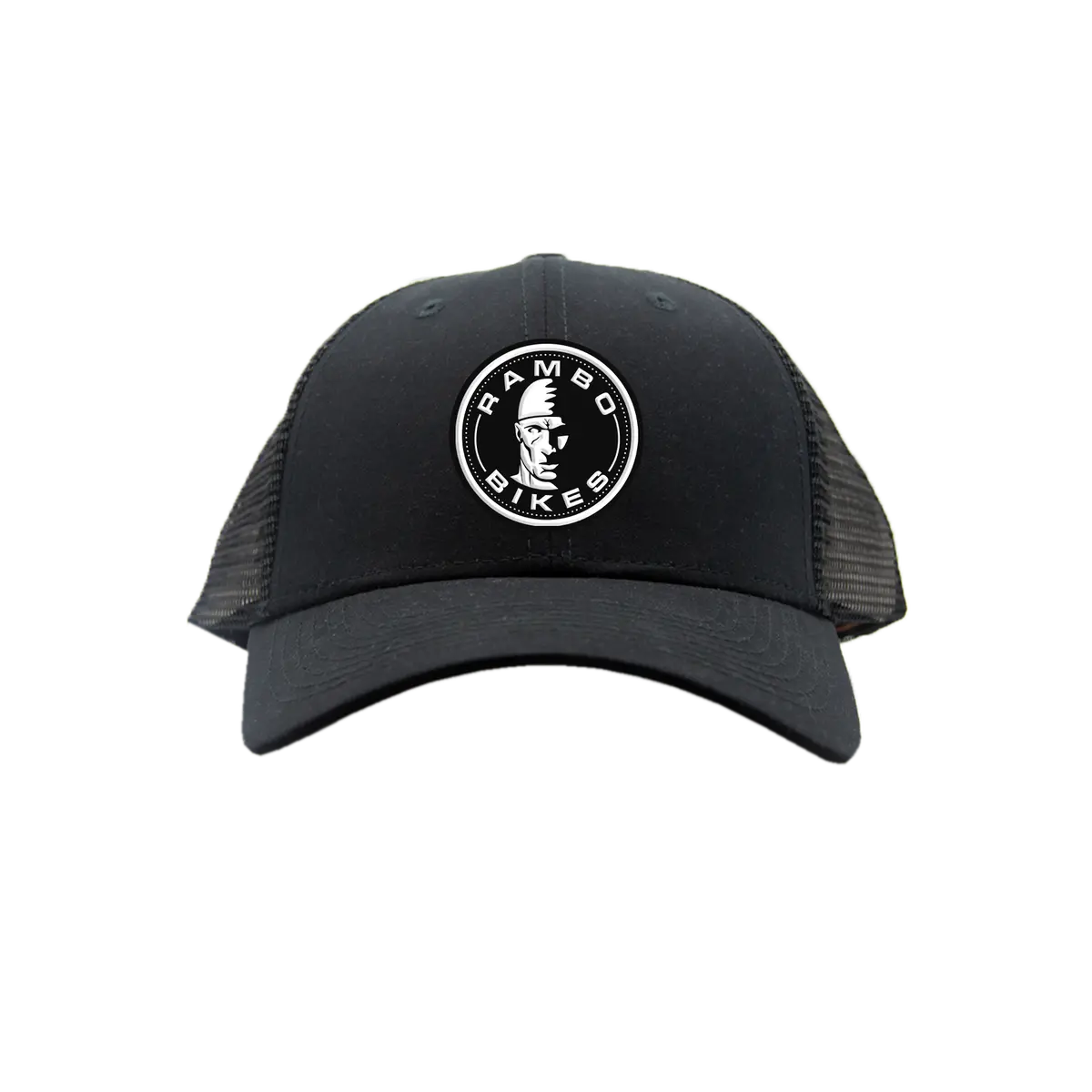 Rambo Hat Black Leather Patch 1