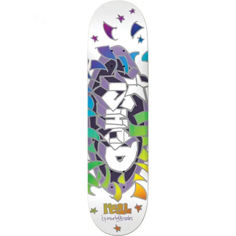Real 8.25" Wair Gonz Oval Party Edition Full Skateboard Deck 1