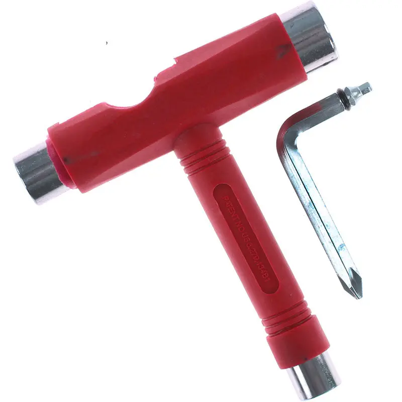Unit Tool Red/Chrome Skateboard Tools 1