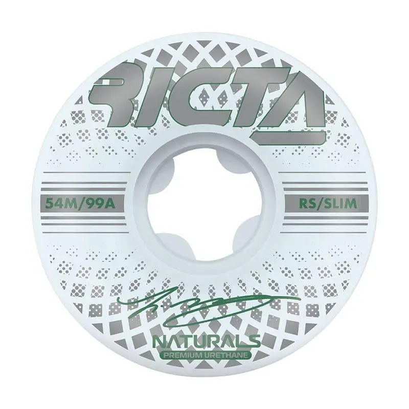 Ricta 54Mm 99A Mccoy Reflective Naturals Slim Skateboard Wheels 4Pk 1