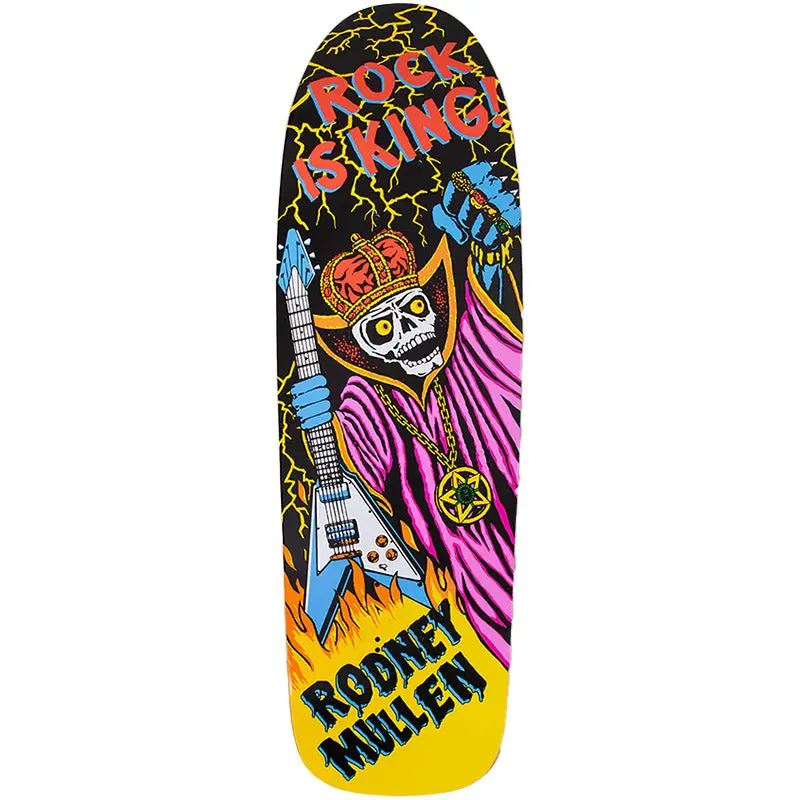 World Industries 9.625" Rodney Mullen Rock Is King Ex7 Skateboard Deck 1