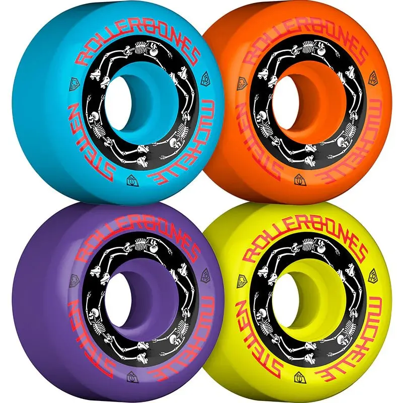 Rollerbones 57Mm 101A Michelle Steilen Assorted Color Roller Skate Wheels 4Pk 1