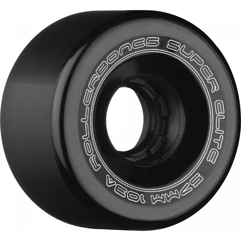 Rollerbones Art Elite Competition Wheels 57Mm 103A Black 8Pk 1