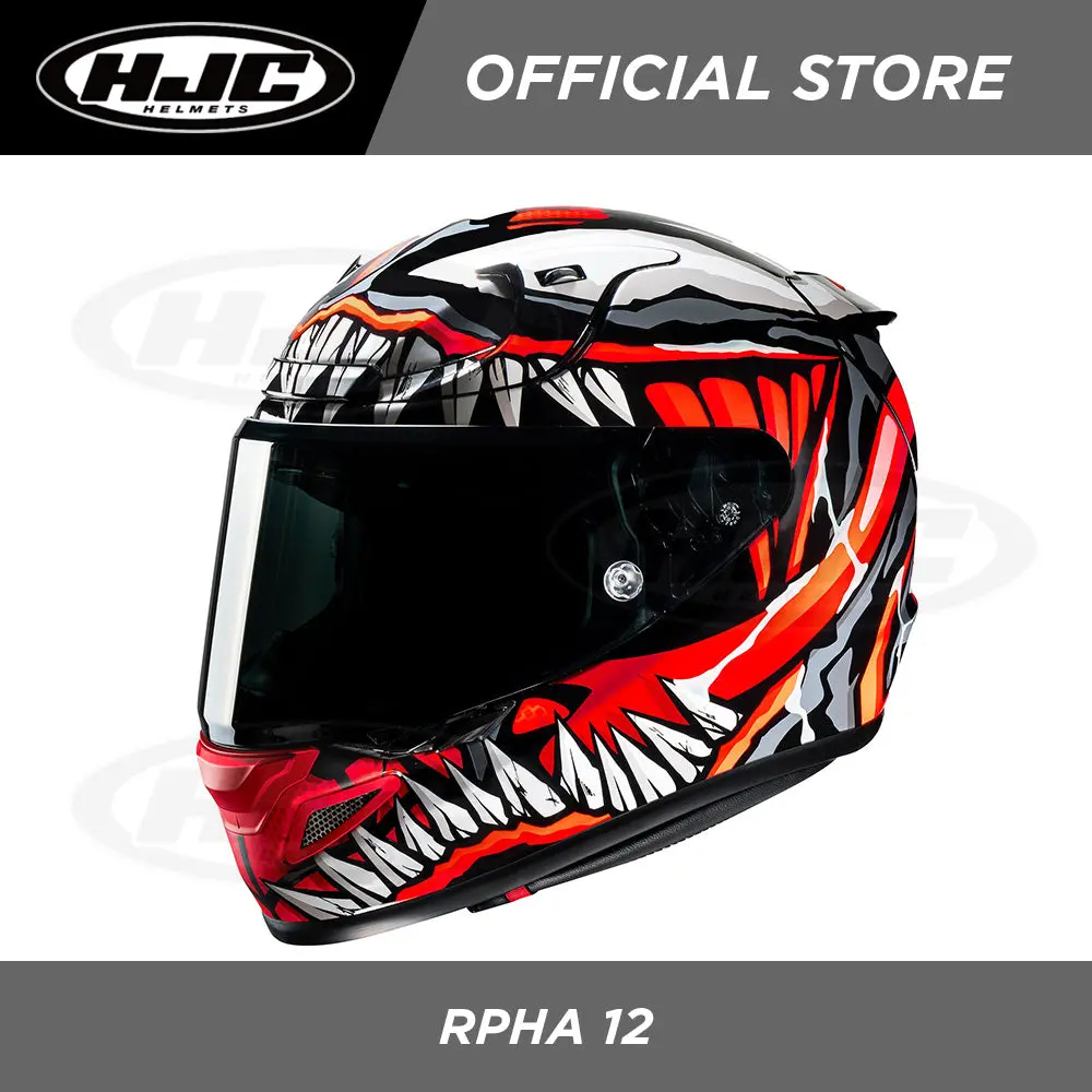 Hjc Helmets Rpha 12 Maximized Venom Mc1sf 1